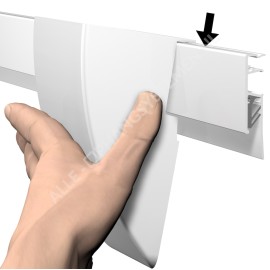 Artiteq Info Rail Storage Clip - en 2 couleurs
