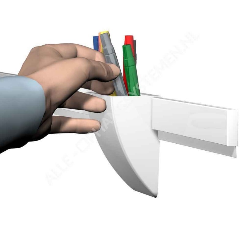 Artiteq Info Rail Storage Clip - i 2 farver