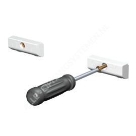 Artiteq Info Rail+ (inkl. Endkappen und Befestigungselemente) - 200cm