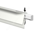 Artiteq Info Rail+ (inkl. Endkappen und Befestigungselemente) - 200cm