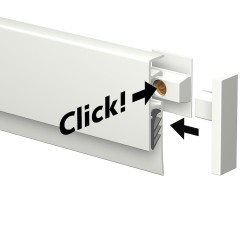 Artiteq InfoRail Eindkap set - in 3 kleuren