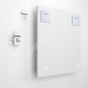GeckoTeq Bulk Pack DiBond Glass Forex Mirror Hangers