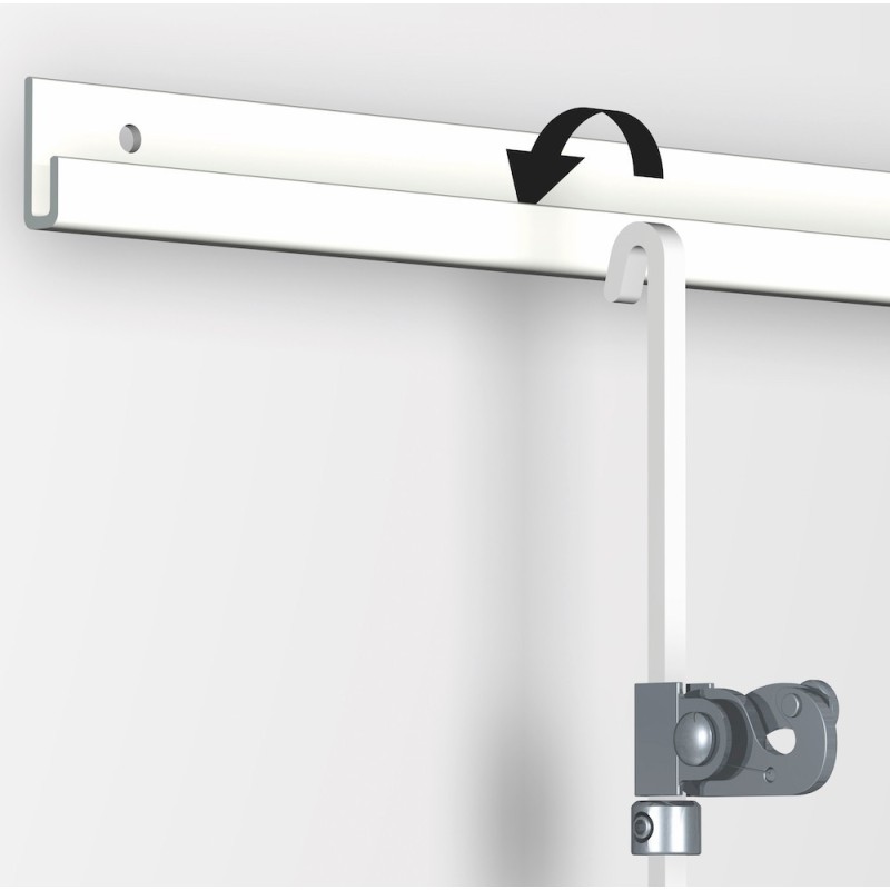 Artiteq Stöldskyddsklämma 4x4mm stål - 60kg