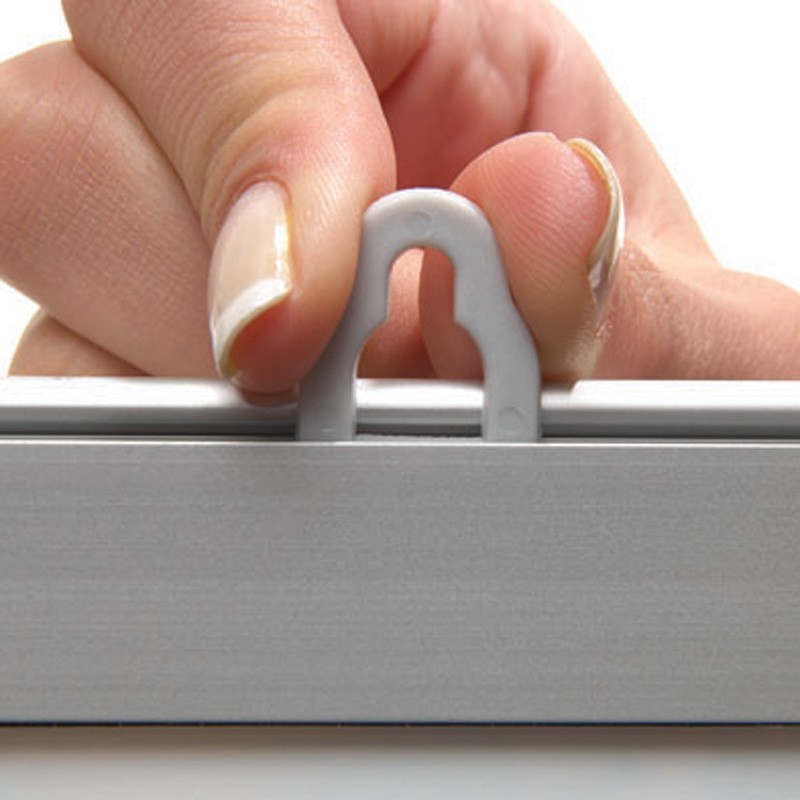 GeckoTeq affischknappar i aluminium (set)