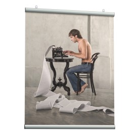 GeckoTeq affischknappar i aluminium (set)