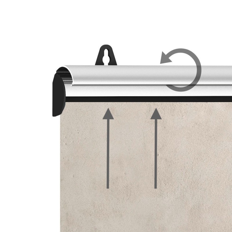 Aluminiowe zatrzaski plakatowe GeckoTeq (zestaw)