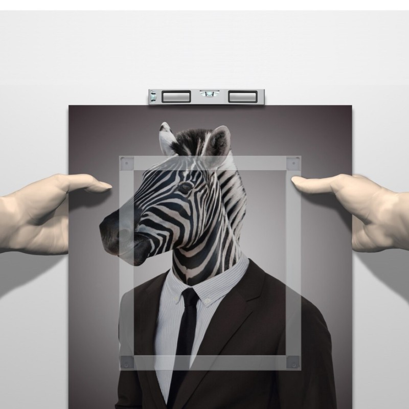 Rieles DiBond autoadhesivos Artiteq por pieza en 7 dimensiones