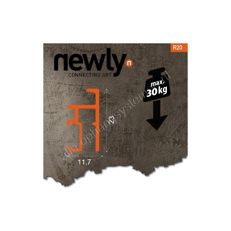 Newly R20 rail 200cm