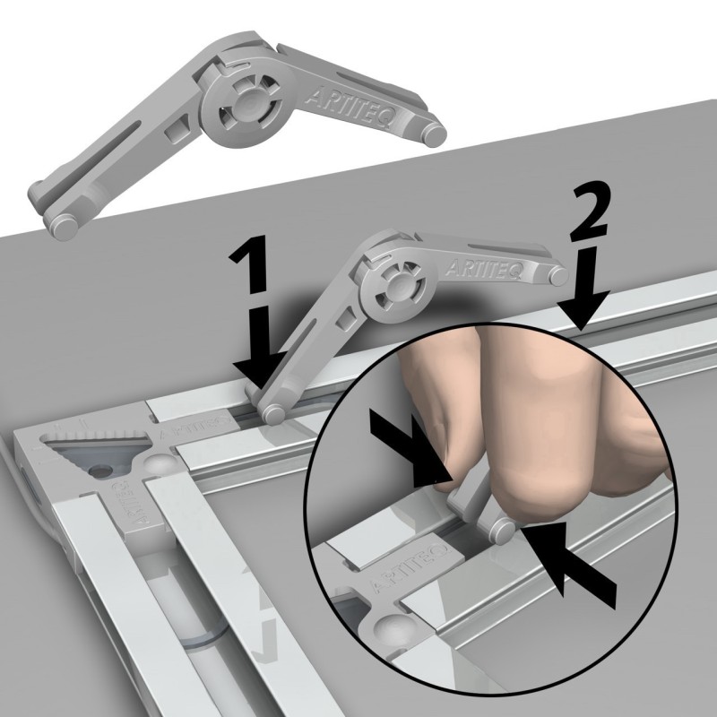 Artiteq Back Frame Flex Bumper Spacer - per stuk