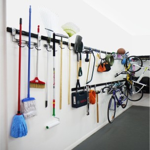 Esquís y herramientas de caña de bicicleta