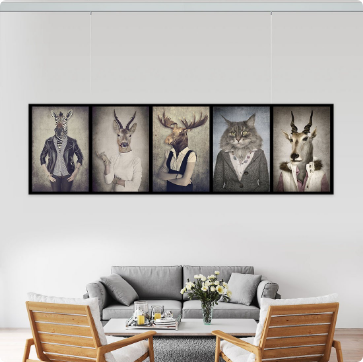 Wall mounting rail systems